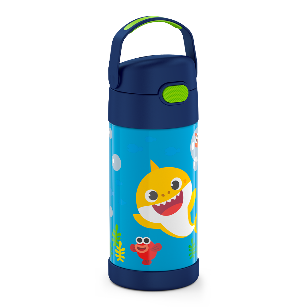 12oz FUNTAINER® WATER BOTTLE BABY SHARK - Image 5