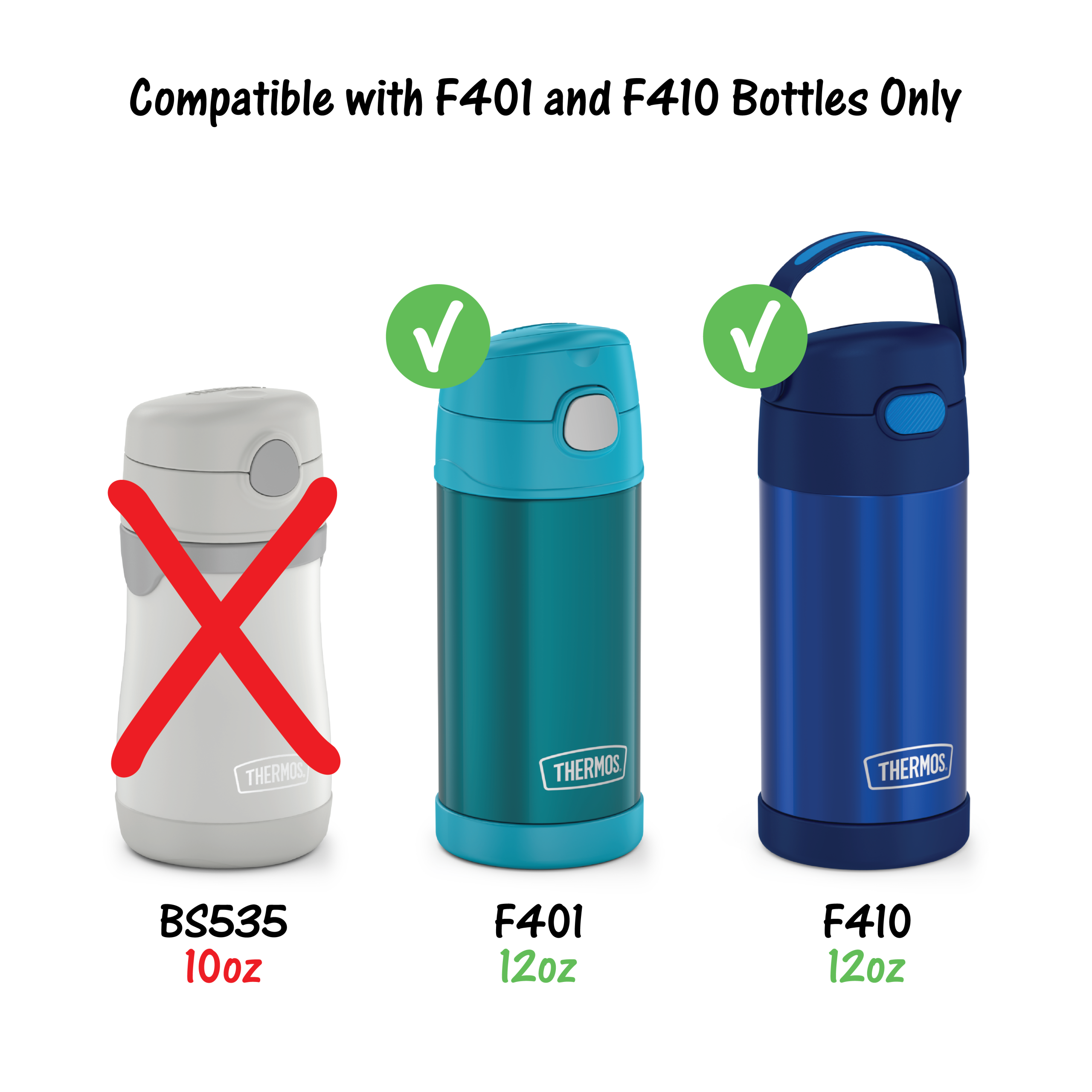 12oz FUNTAINER? BOTTLE REPLACEMENT STRAWS 2-PACK - Image 7