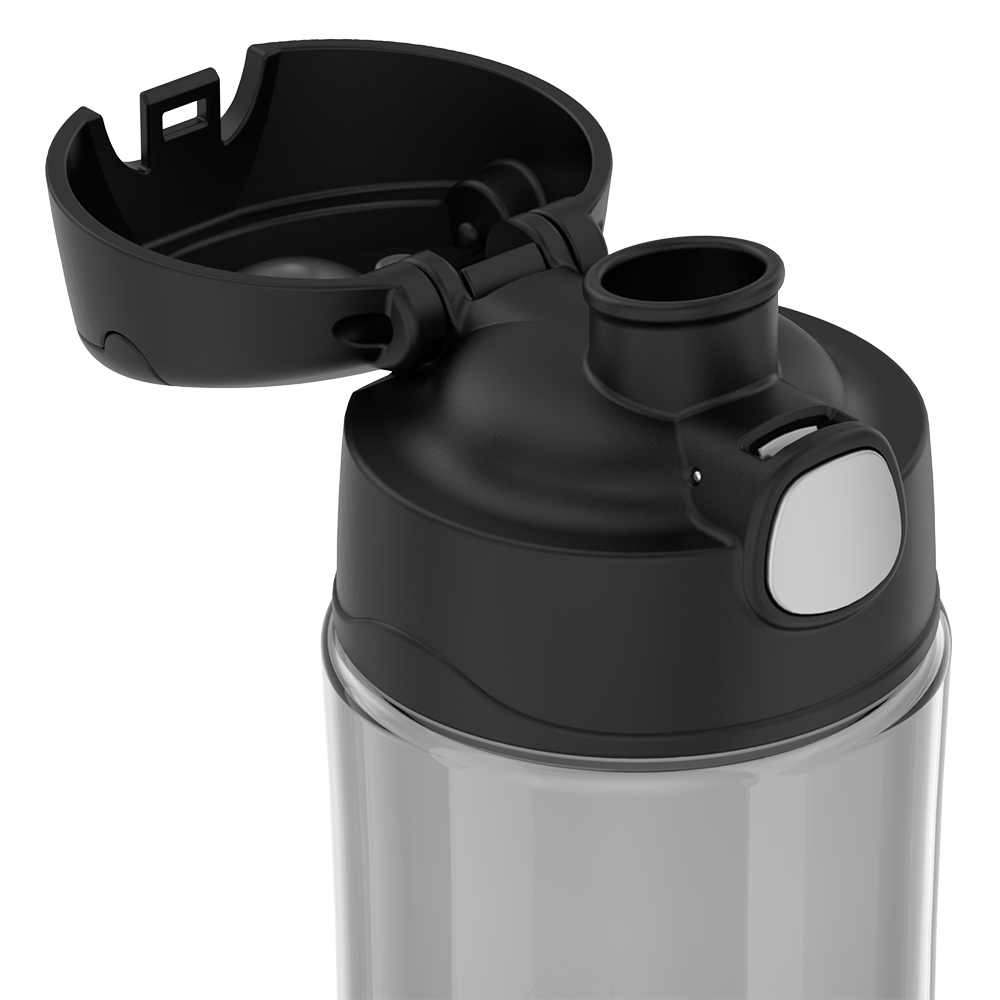 16oz THERMOS? KIDS PLASTIC WATER BOTTLE WITH SPOUT LID - Image 8