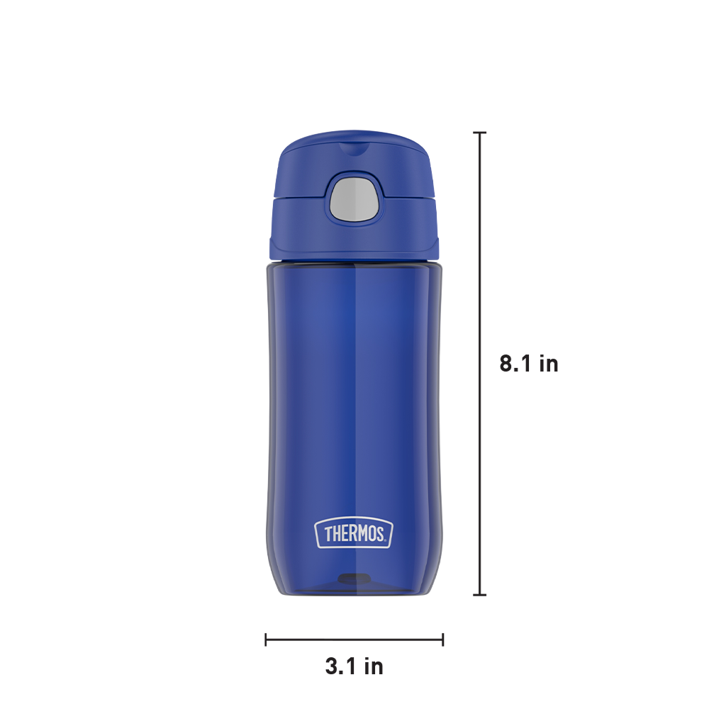 16oz THERMOS? KIDS PLASTIC WATER BOTTLE WITH SPOUT LID - Image 20