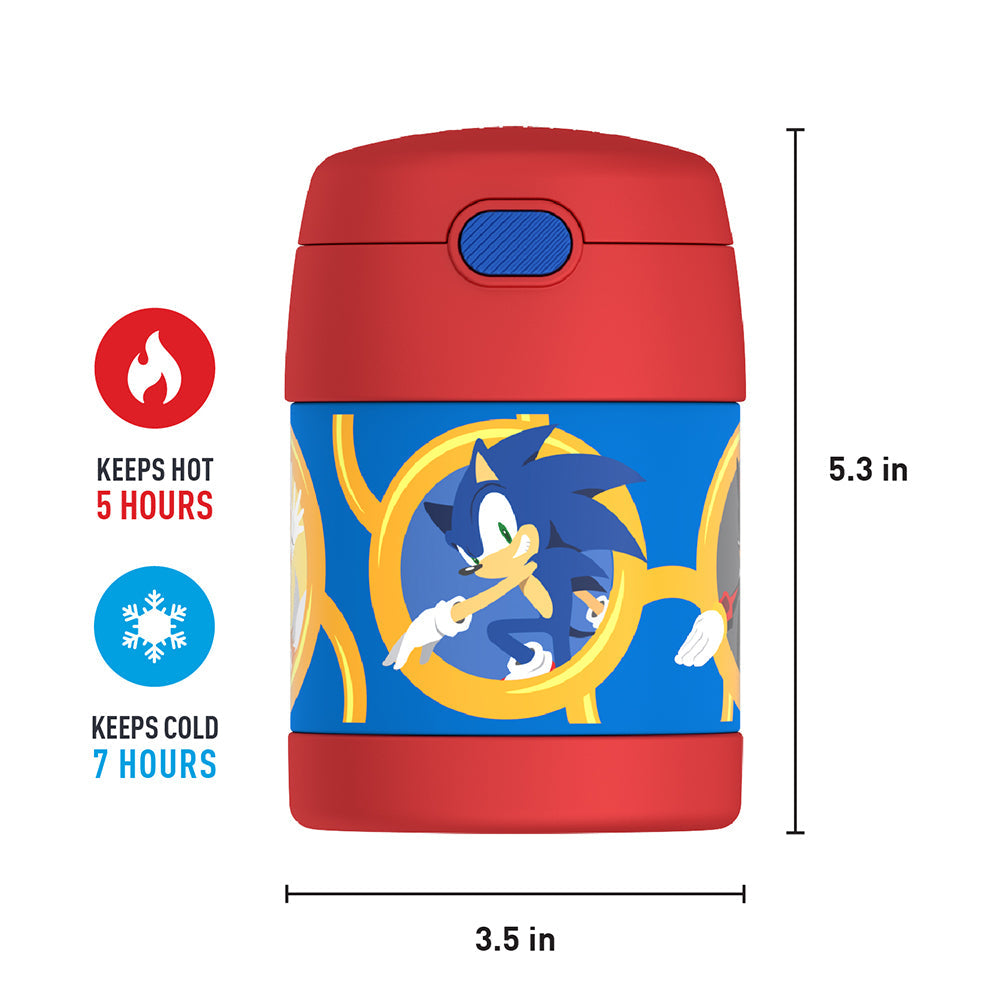 10oz FUNTAINER? FOOD JAR SONIC THE HEDGEHOG? - Image 2