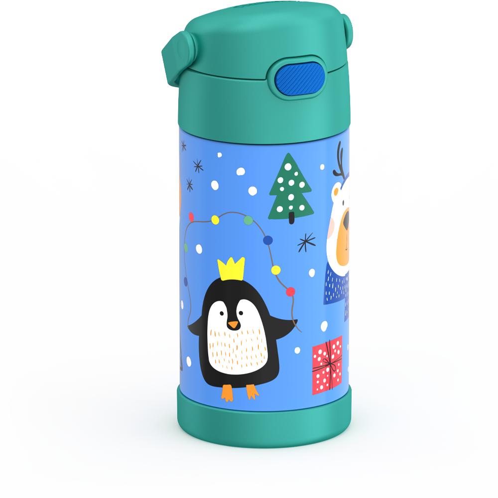 12oz FUNTAINER? WATER BOTTLE PENGUIN - Image 6