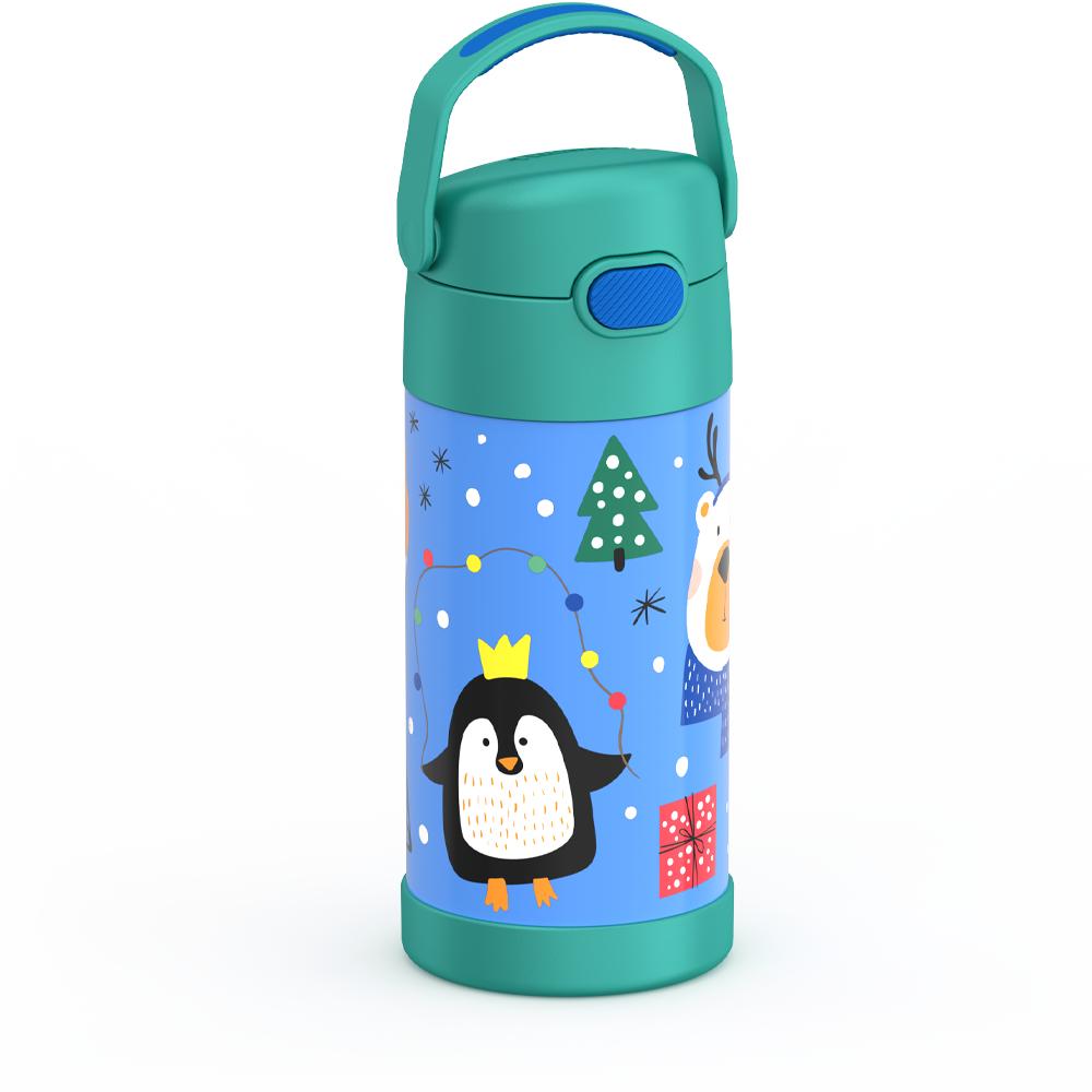 12oz FUNTAINER? WATER BOTTLE PENGUIN - Image 2