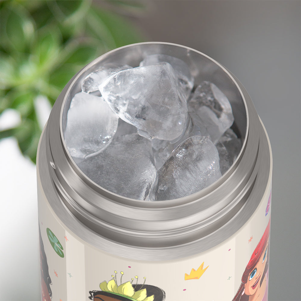 12oz FUNTAINER® WATER BOTTLE DISNEY PRINCESS - Image 2