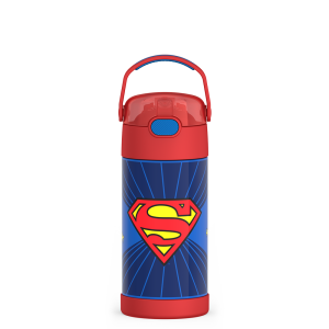 12oz FUNTAINER® WATER BOTTLE SUPERMAN