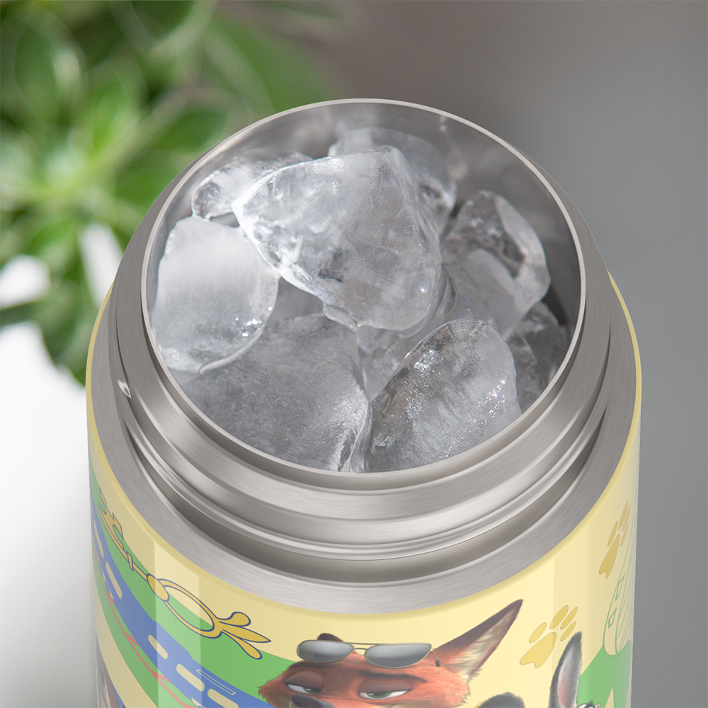 12oz FUNTAINER® WATER BOTTLE DISNEY ZOOTOPIA 2 - Image 2