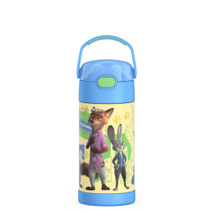 12oz FUNTAINER® WATER BOTTLE DISNEY ZOOTOPIA 2