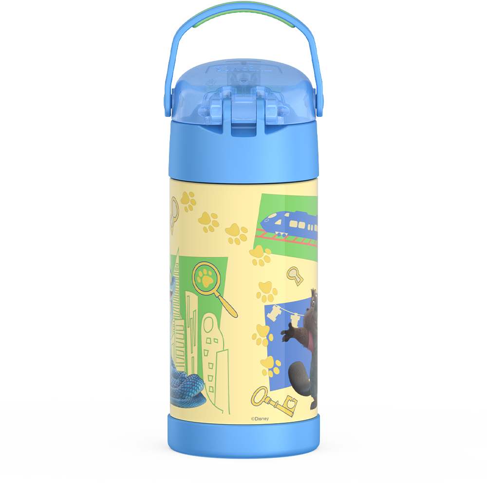 12oz FUNTAINER® WATER BOTTLE DISNEY ZOOTOPIA 2 - Image 8