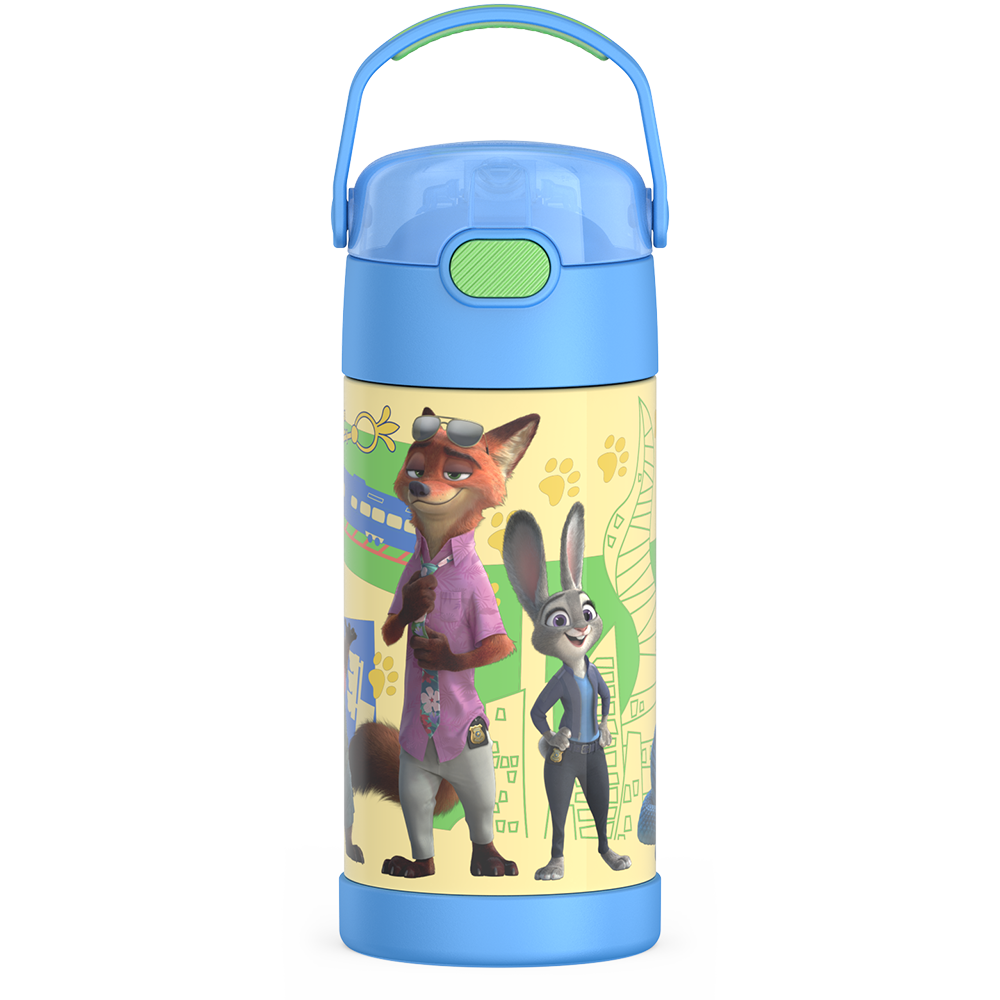 12oz FUNTAINER® WATER BOTTLE DISNEY ZOOTOPIA 2 - Image 6