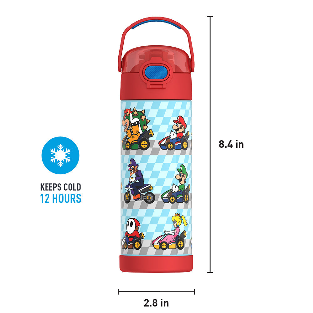 16oz FUNTAINER? WATER BOTTLE MARIO KART? - Image 2