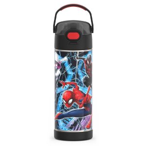 16oz FUNTAINER® WATER BOTTLE SPIDER-MAN