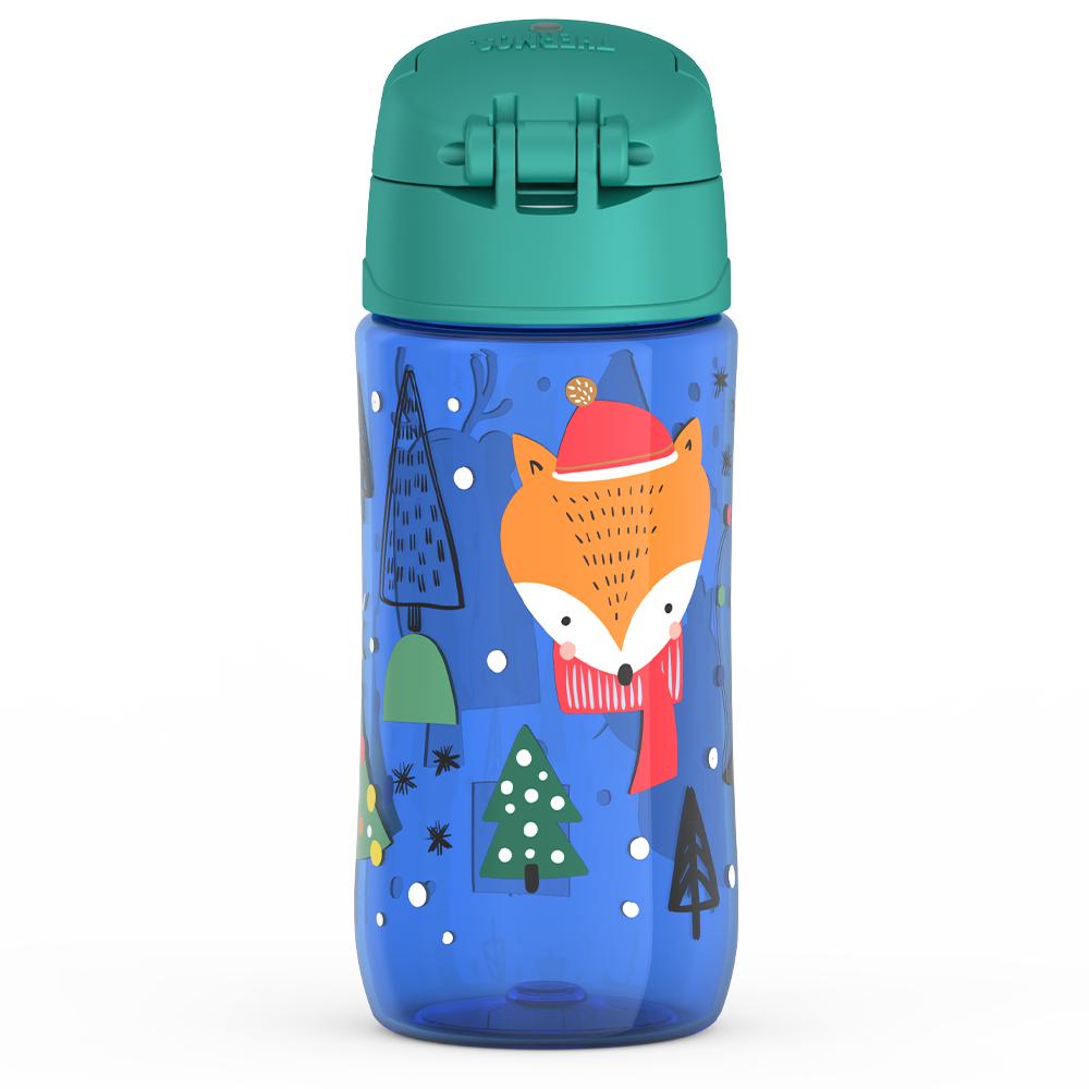 16oz THERMOS? KIDS PLASTIC WATER BOTTLE PENGUIN - Image 7