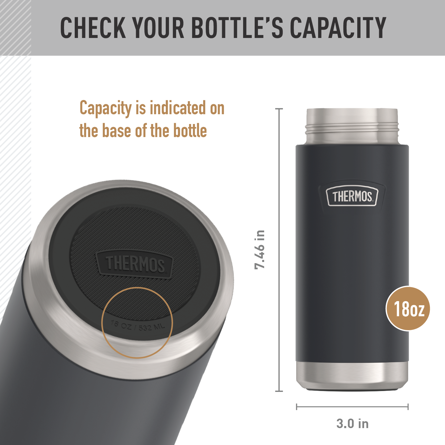 18oz ICON? KIDS WATER BOTTLE - REPLACEMENT STRAW LID - Image 5