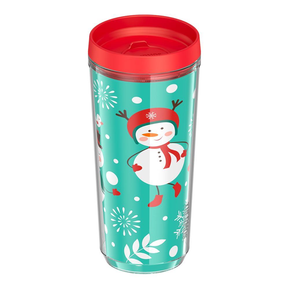 16oz DOUBLE WALL TUMBLER SNOWMAN - Image 4