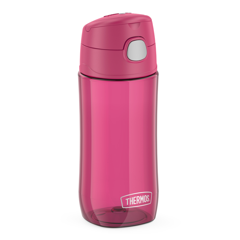 16oz THERMOS? KIDS PLASTIC WATER BOTTLE WITH SPOUT LID - Image 25