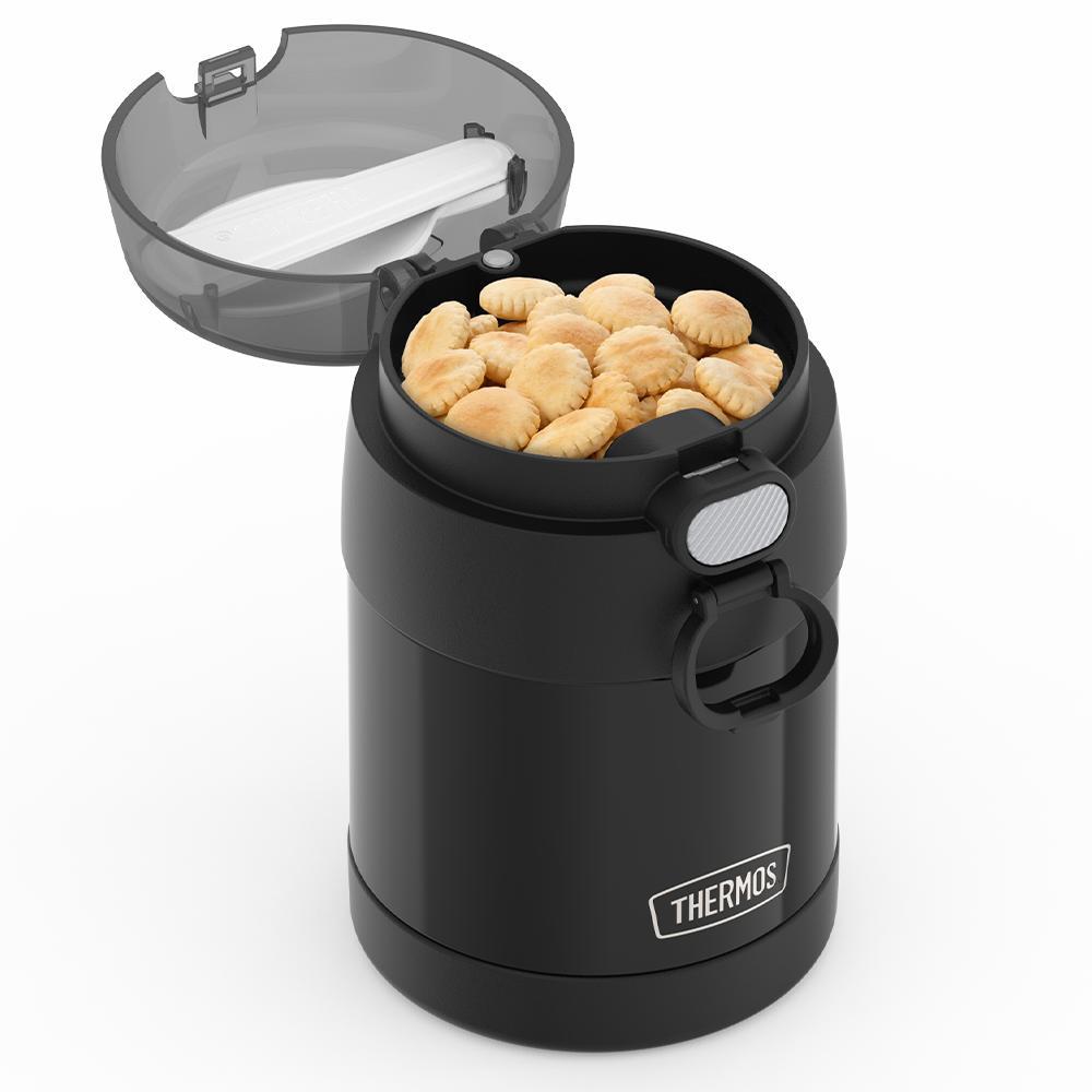 10oz FUNTAINER? FOOD JAR WITH SNACK TOP - Image 31