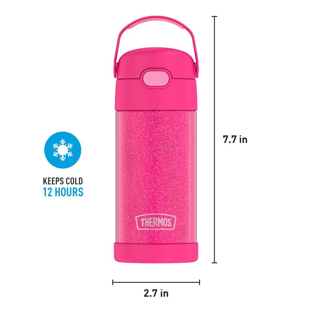 12oz FUNTAINER® WATER BOTTLE GLITTER - Image 51