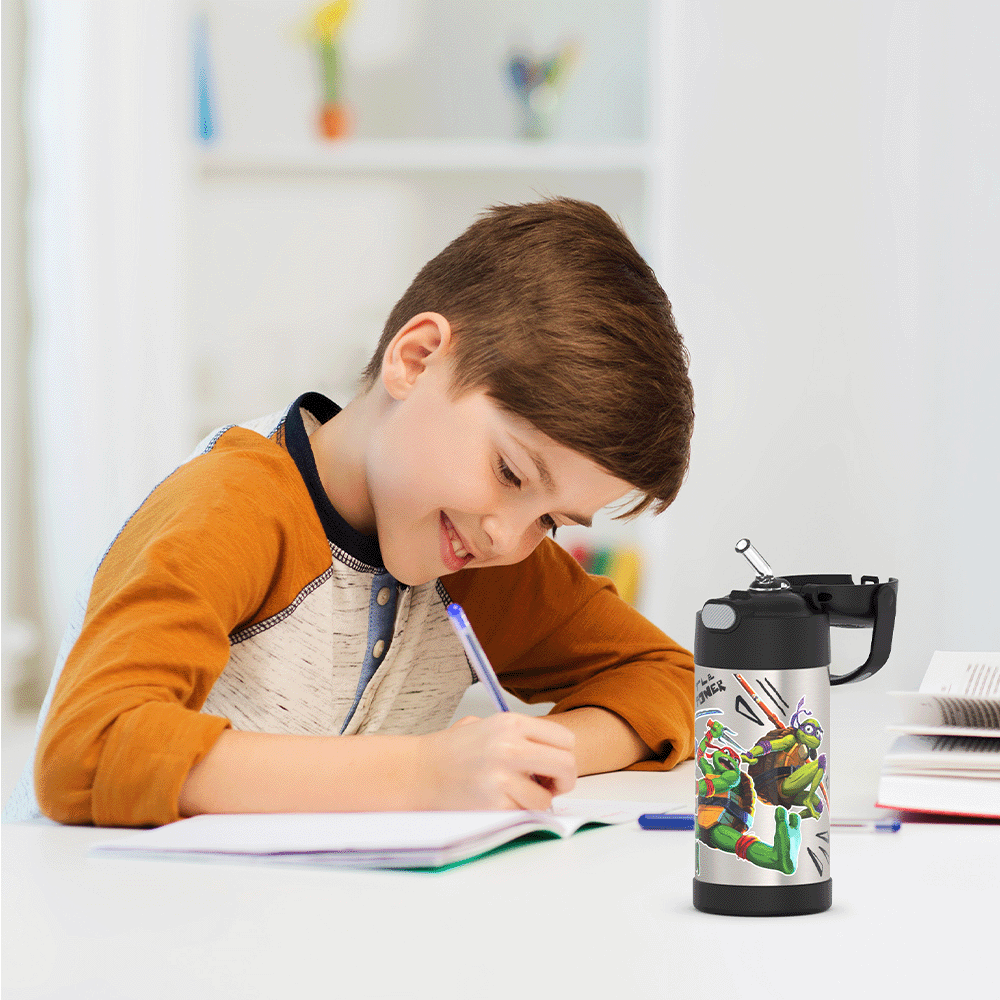 12oz FUNTAINER® WATER BOTTLE TEENAGE MUTANT NINJA TURTLES - Image 6