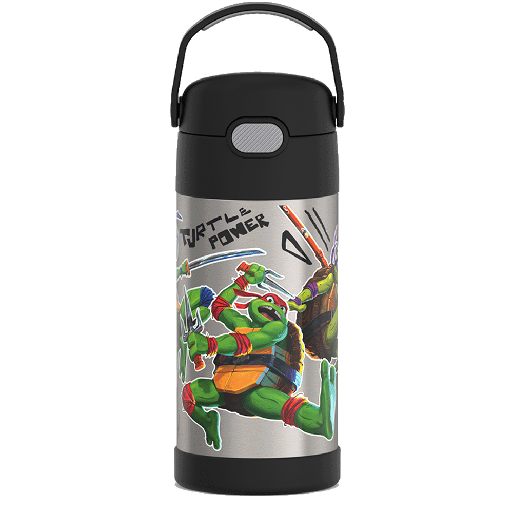 12oz FUNTAINER® WATER BOTTLE TEENAGE MUTANT NINJA TURTLES - Image 9
