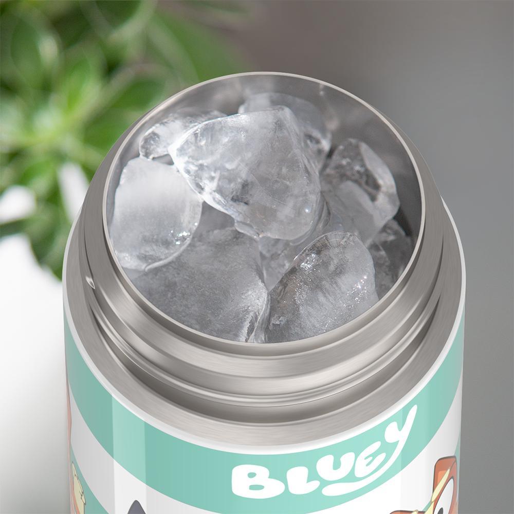 12oz FUNTAINER® WATER BOTTLE BLUEY - Image 6