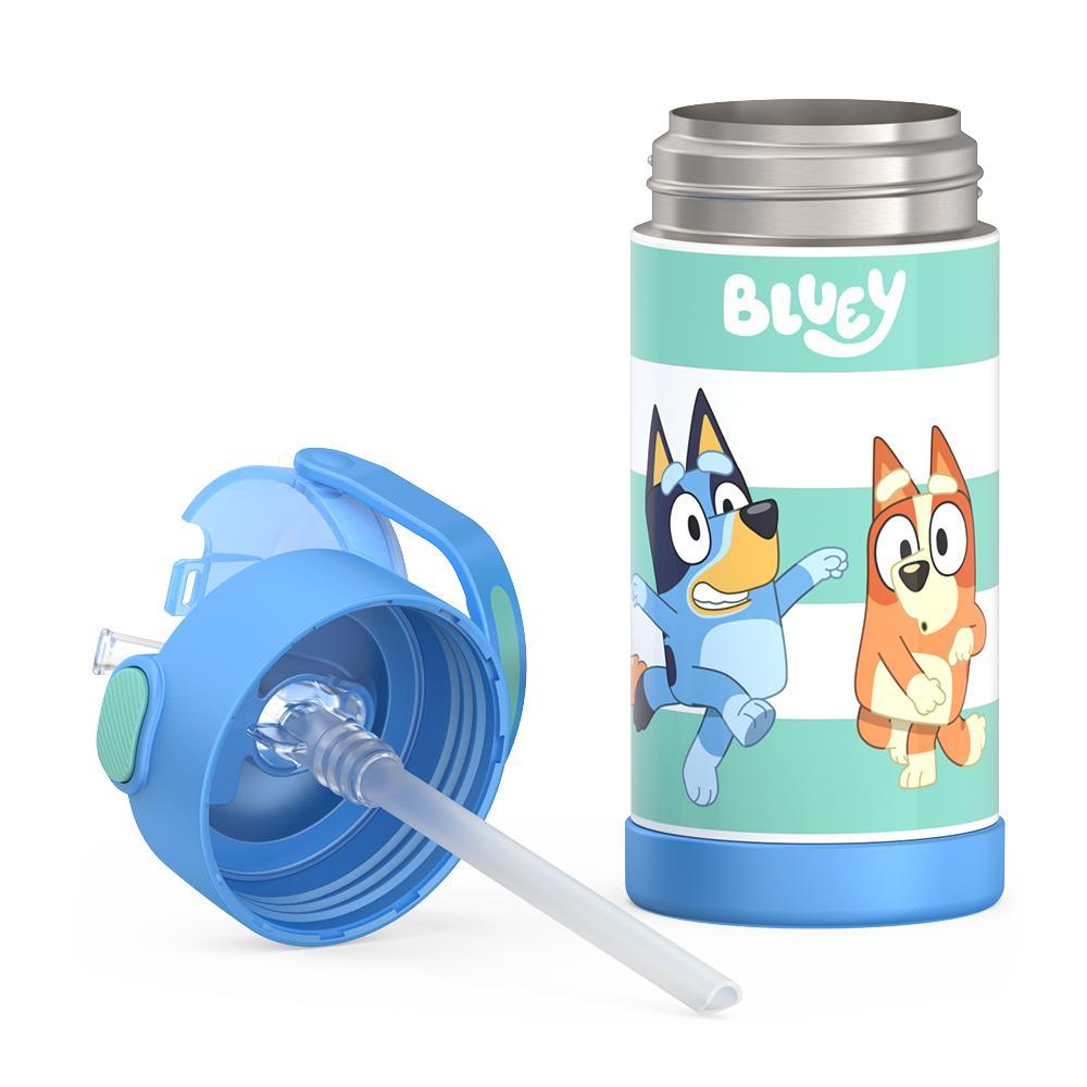 12oz FUNTAINER® WATER BOTTLE BLUEY - Image 7