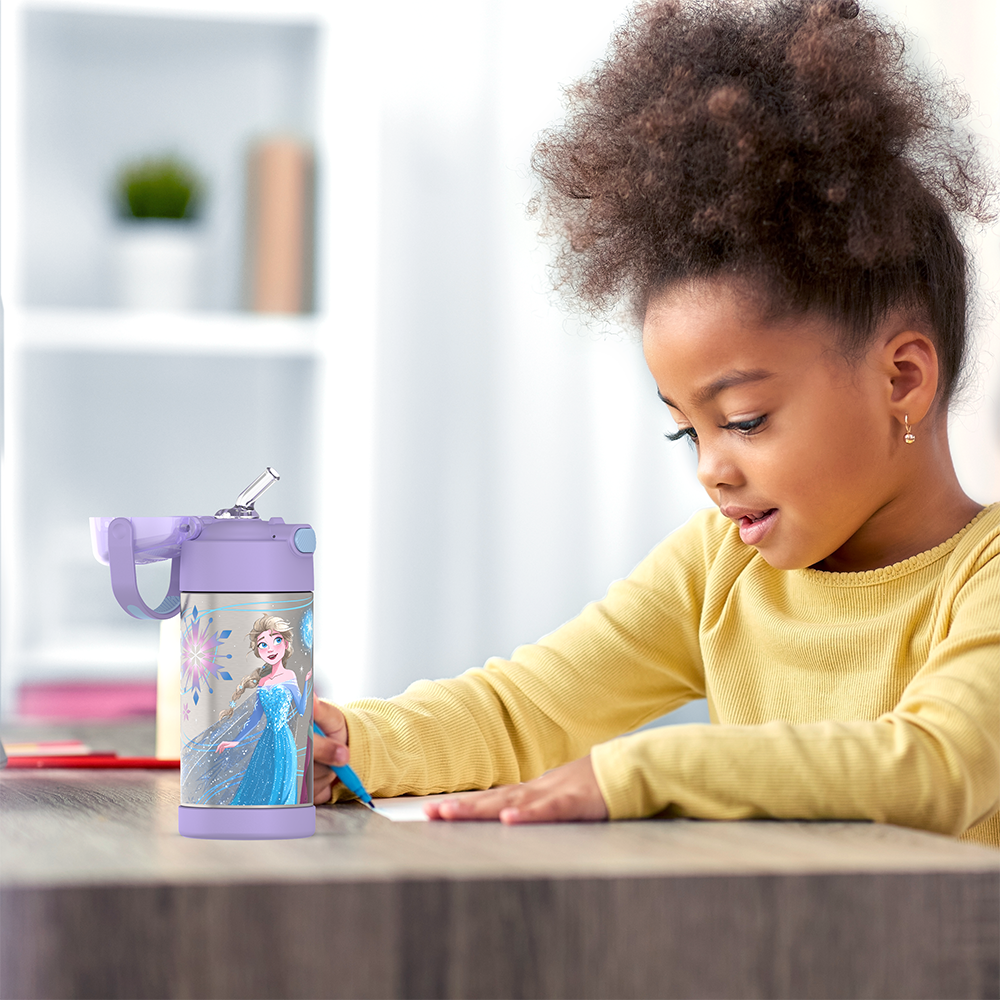 12oz FUNTAINER? WATER BOTTLE DISNEY FROZEN - Image 8