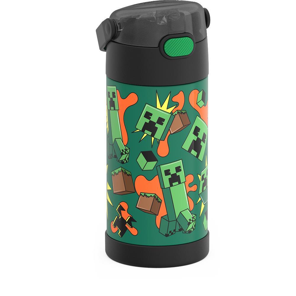 12oz FUNTAINER® WATER BOTTLE MINECRAFT - Image 3