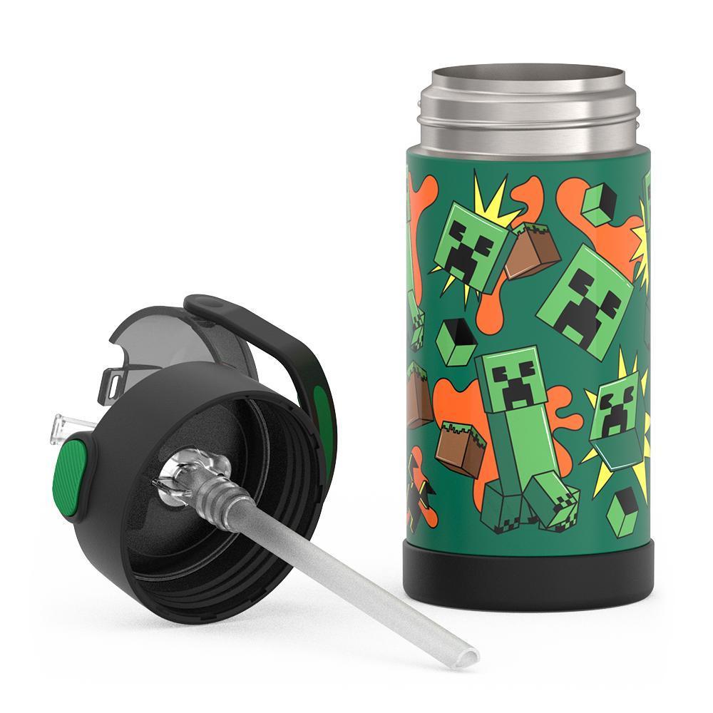 12oz FUNTAINER® WATER BOTTLE MINECRAFT - Image 8