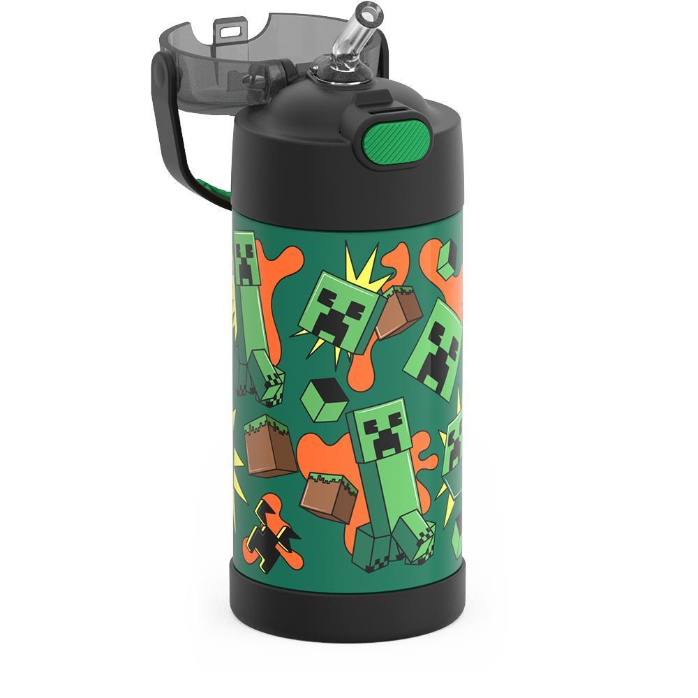 12oz FUNTAINER® WATER BOTTLE MINECRAFT - Image 9