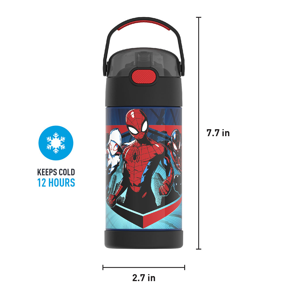 12oz FUNTAINER® WATER BOTTLE SPIDER-MAN - Image 10
