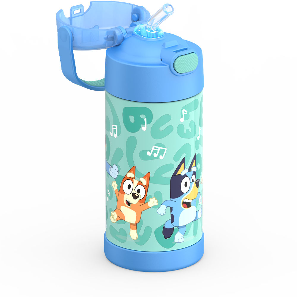 12oz FUNTAINER? WATER BOTTLE BLUEY - Image 9