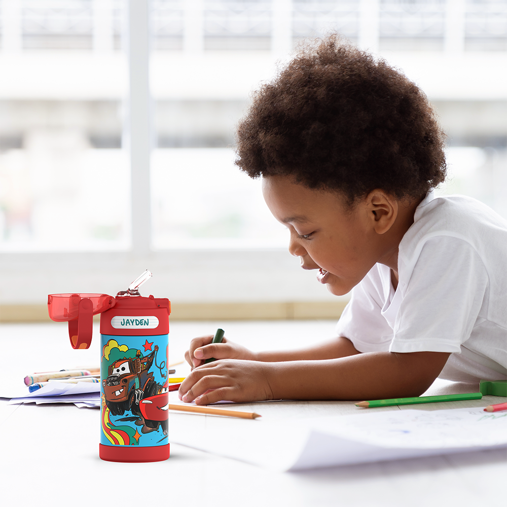 12oz FUNTAINER? WATER BOTTLE DISNEY AND PIXAR CARS - Image 5