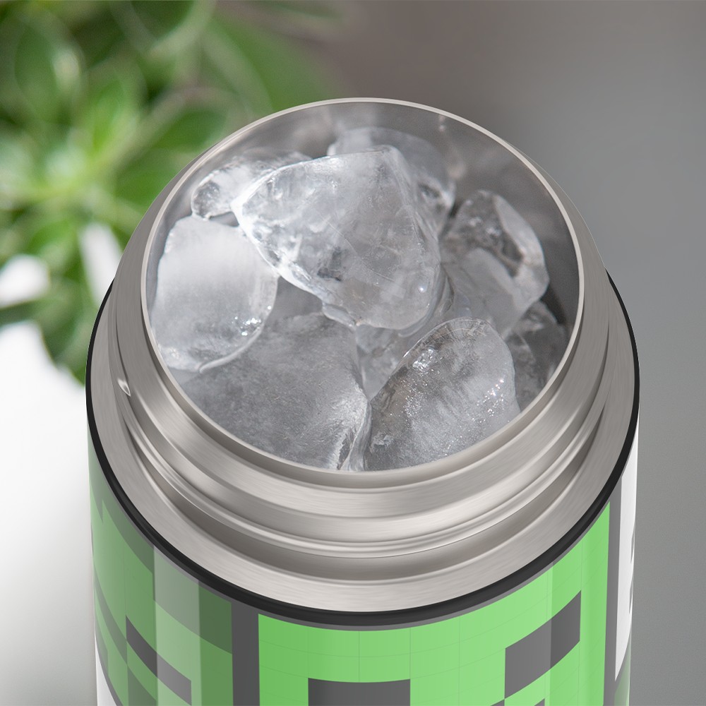 12oz FUNTAINER® WATER BOTTLE MINECRAFT - Image 4