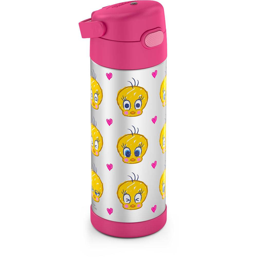16oz FUNTAINER? WATER BOTTLE TWEETY BIRD? - Image 5