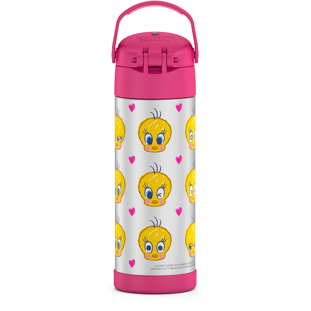 16oz FUNTAINER? WATER BOTTLE TWEETY BIRD? - Image 2