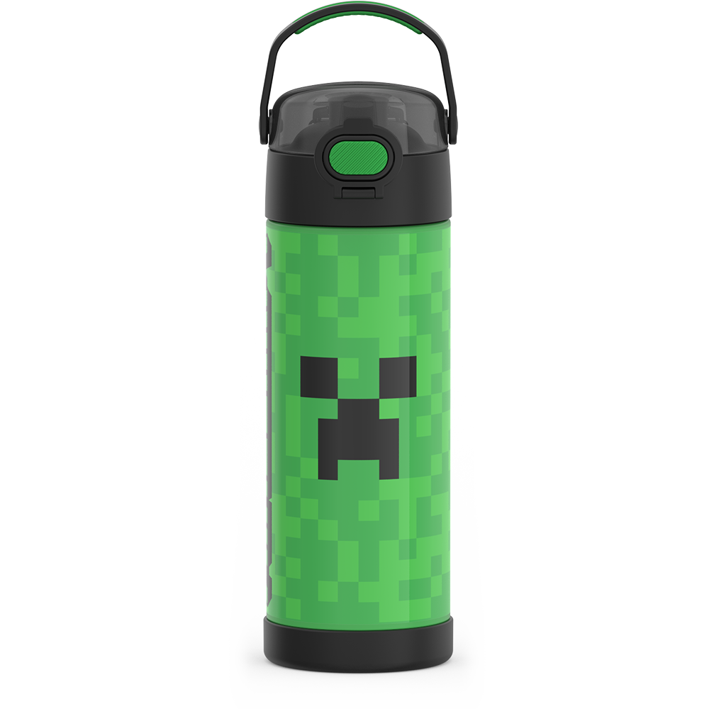 16oz FUNTAINER® WATER BOTTLE MINECRAFT - Image 2