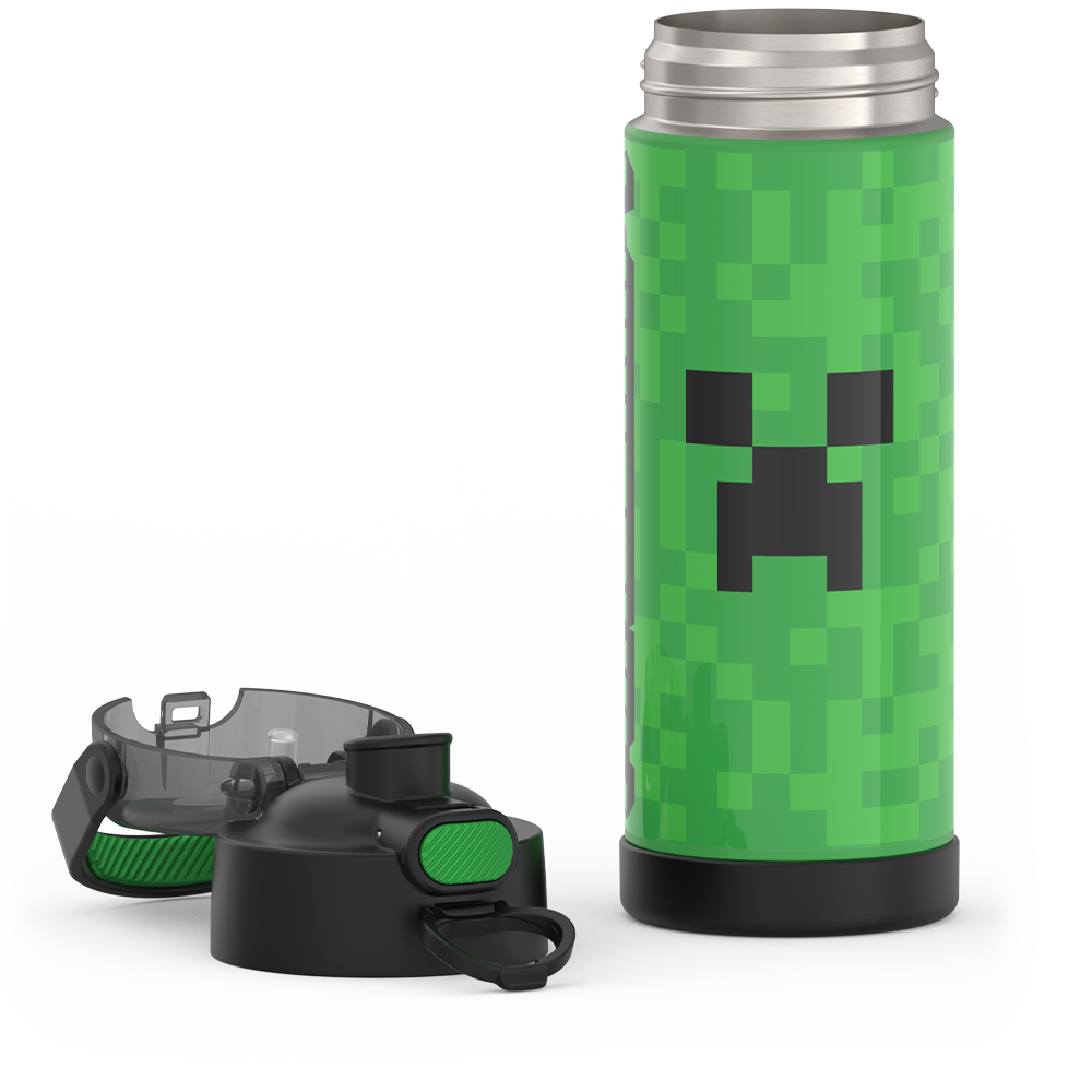 16oz FUNTAINER® WATER BOTTLE MINECRAFT - Image 8