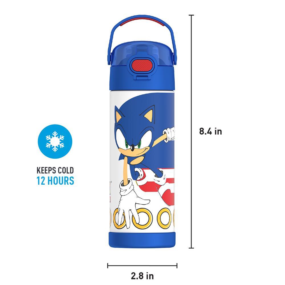 16oz FUNTAINER? WATER BOTTLE SONIC THE HEDGEHOG? - Image 6