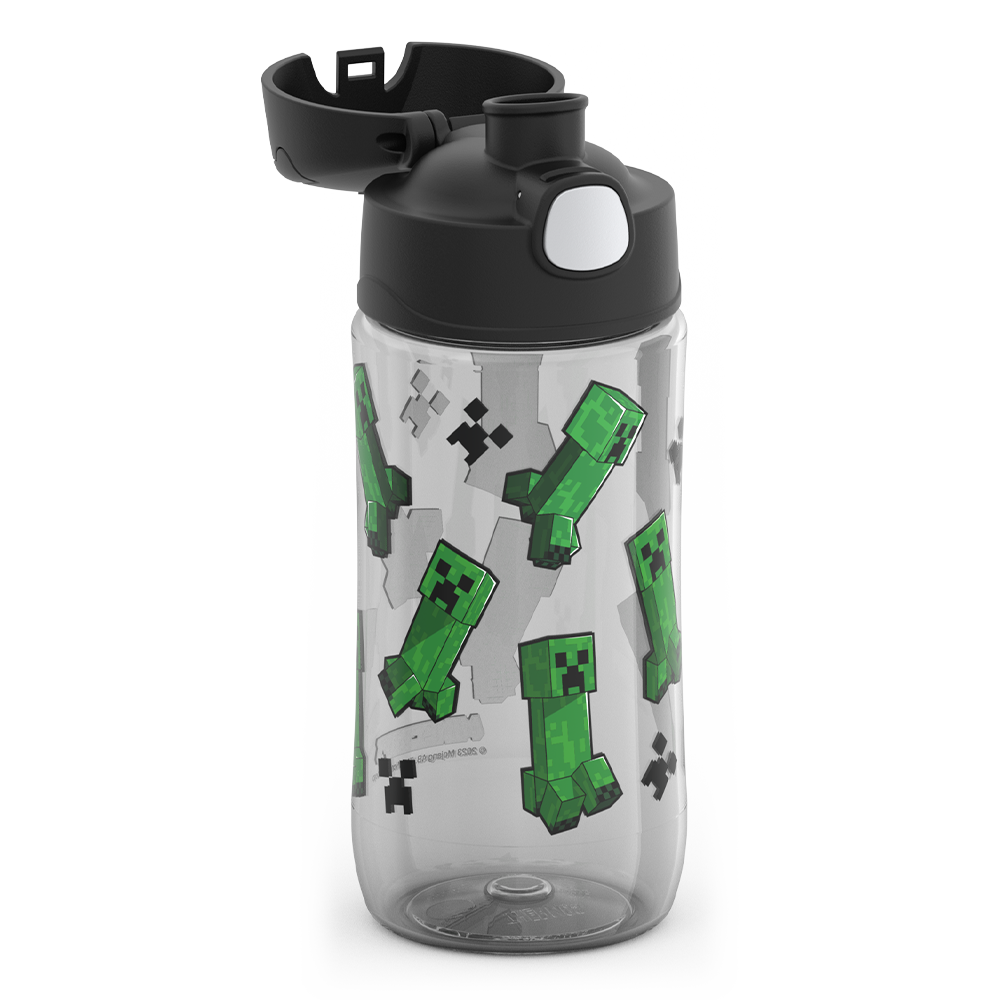16oz THERMOS? KIDS WATER BOTTLE WITH SPOUT LID MINECRAFT - Image 7