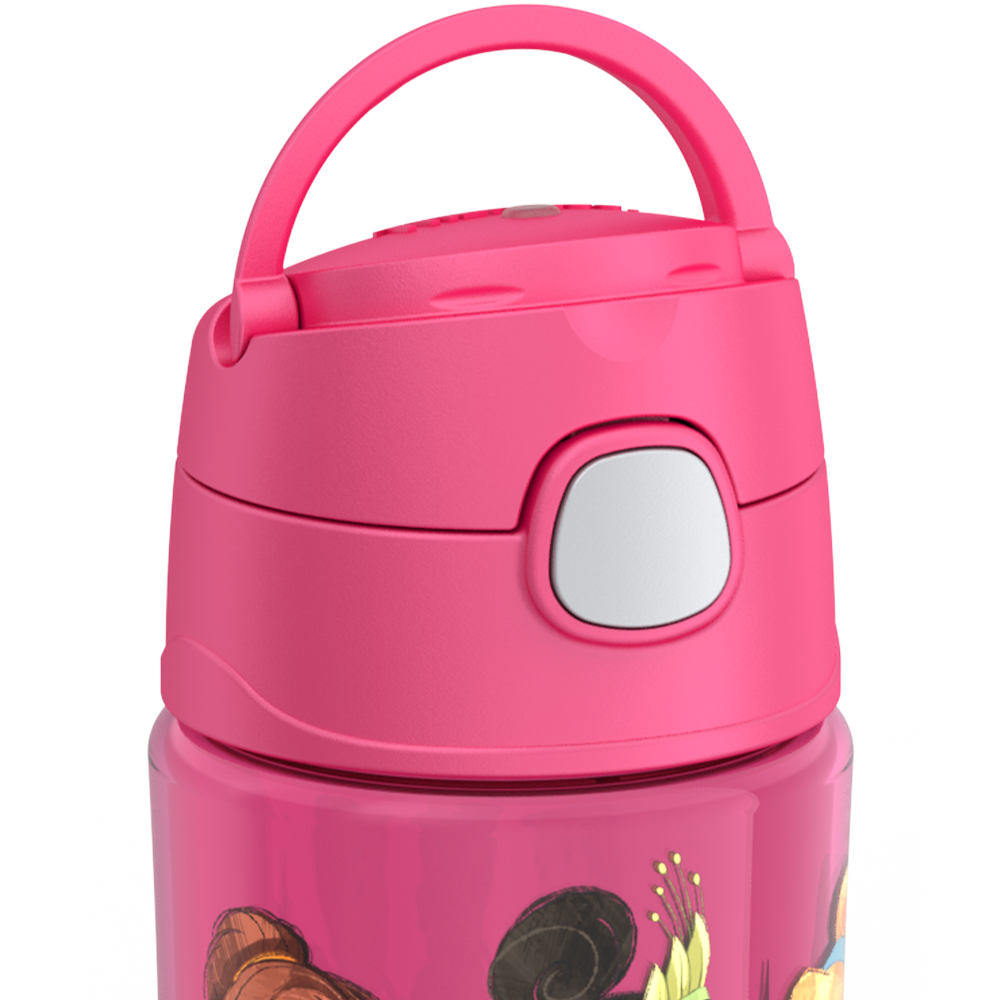 16oz THERMOS? KIDS WATER BOTTLE WITH SPOUT LID DISNEY PRINCESS - Image 2