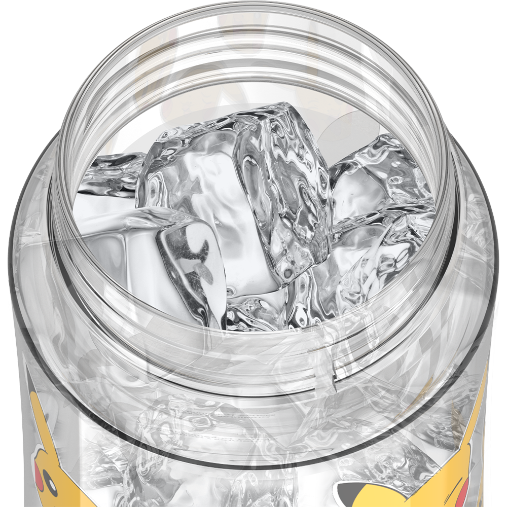 16oz THERMOS? KIDS WATER BOTTLE WITH SPOUT LID POK??MON - Image 7