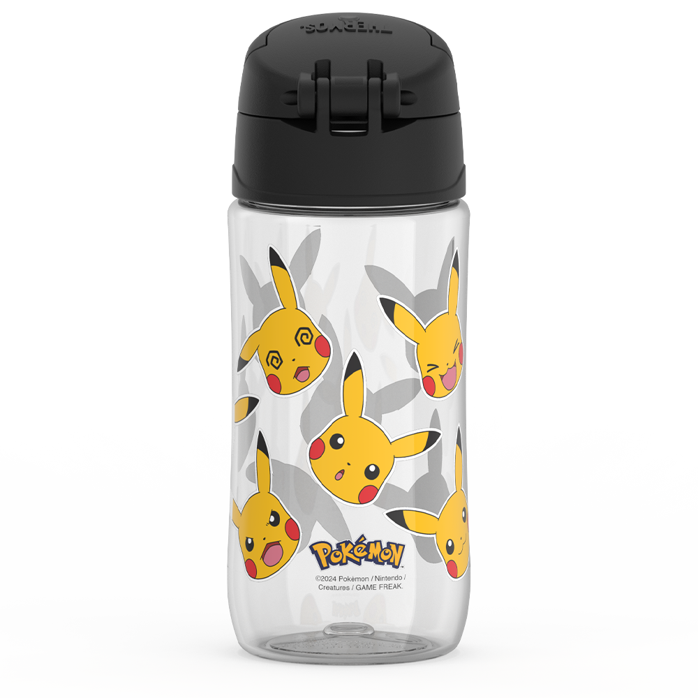 16oz THERMOS? KIDS WATER BOTTLE WITH SPOUT LID POK??MON - Image 2