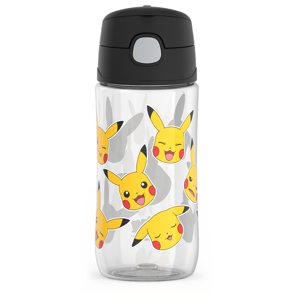 16oz THERMOS? KIDS WATER BOTTLE WITH SPOUT LID POK??MON - Image 5