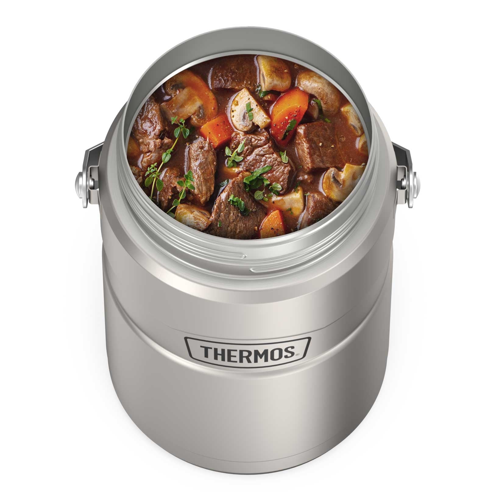 47oz STAINLESS KING? BIG BOSS? FOOD JAR - Image 5